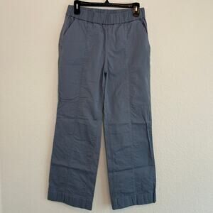 Duluth Women's Summer-Weight Chino Wide Leg Pull-On Pants Sz 8